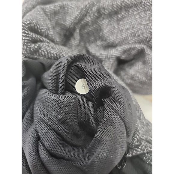 Lululemon Hooded Daily Practice Jacket 6 Heathered Herringbone Zip Pockets - Picture 9 of 9